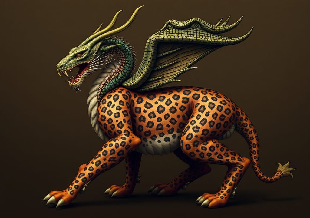 Beast Glatisant: Mythical Questing Beast Digital Art