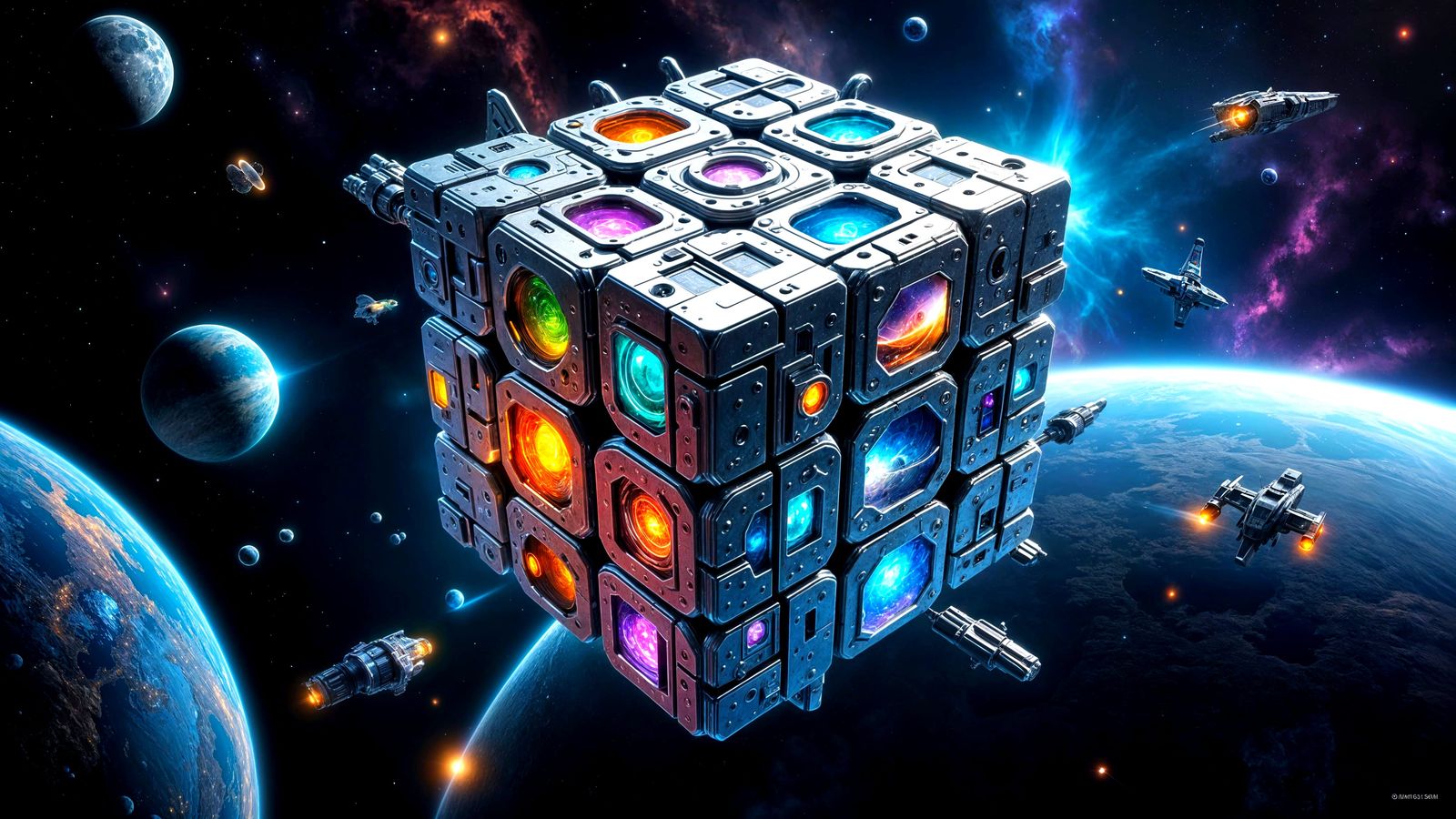 Cubed In Space...