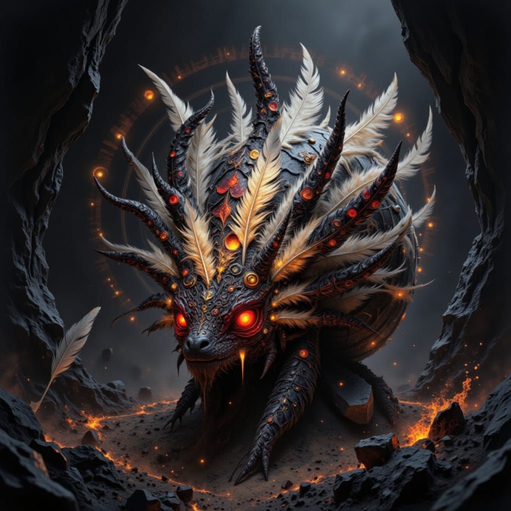 "Featherborn Cave Critter"