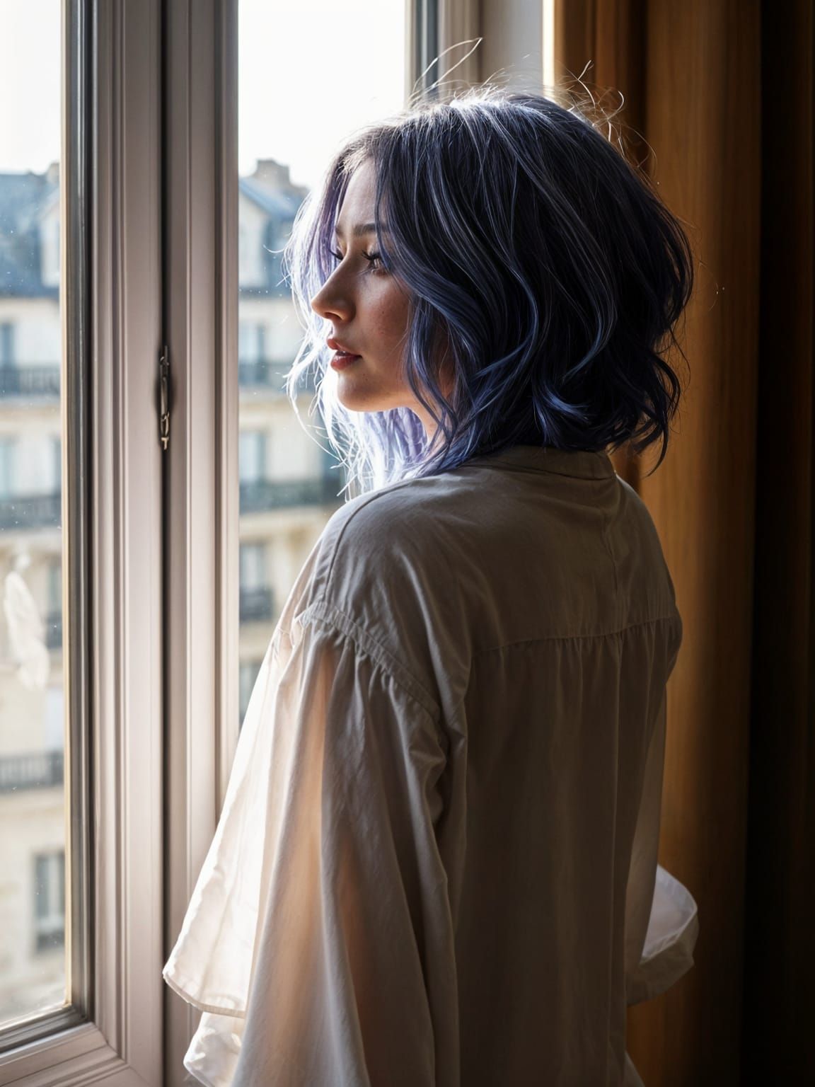 Staring out the windows