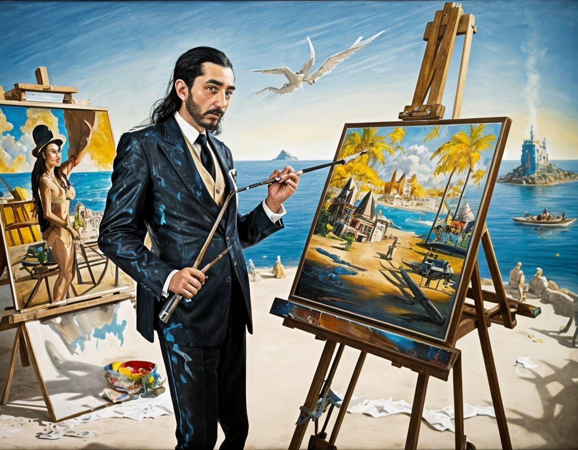 The artist - son of Salavador?