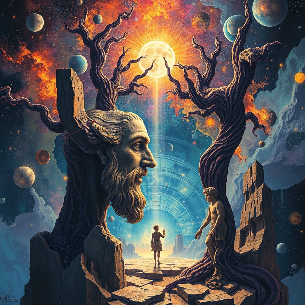 Aristotle's Entelechy: Holographic Cosmic Illustration