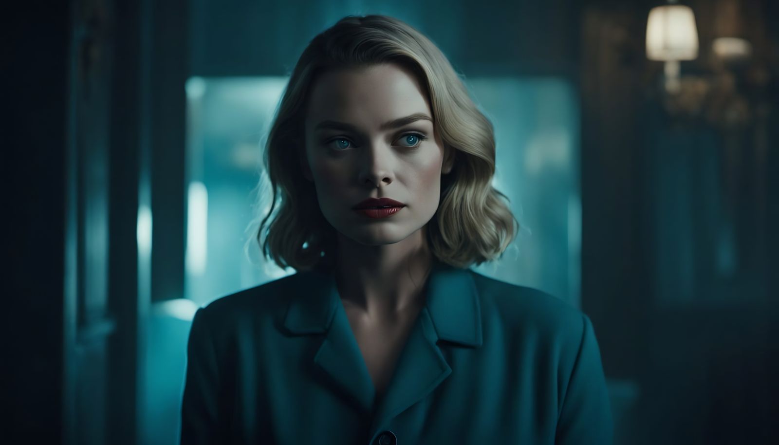 Ethereal Hollywood Starlet in Moody 8K Portrait