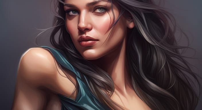 Stunningly Beautiful Woman: Photorealistic Masterpiece