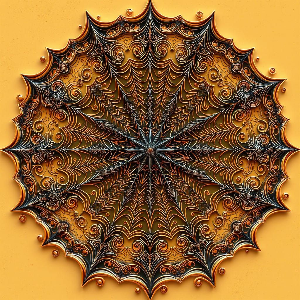 Fractured Geometry in Vibrant Cubist Splendor