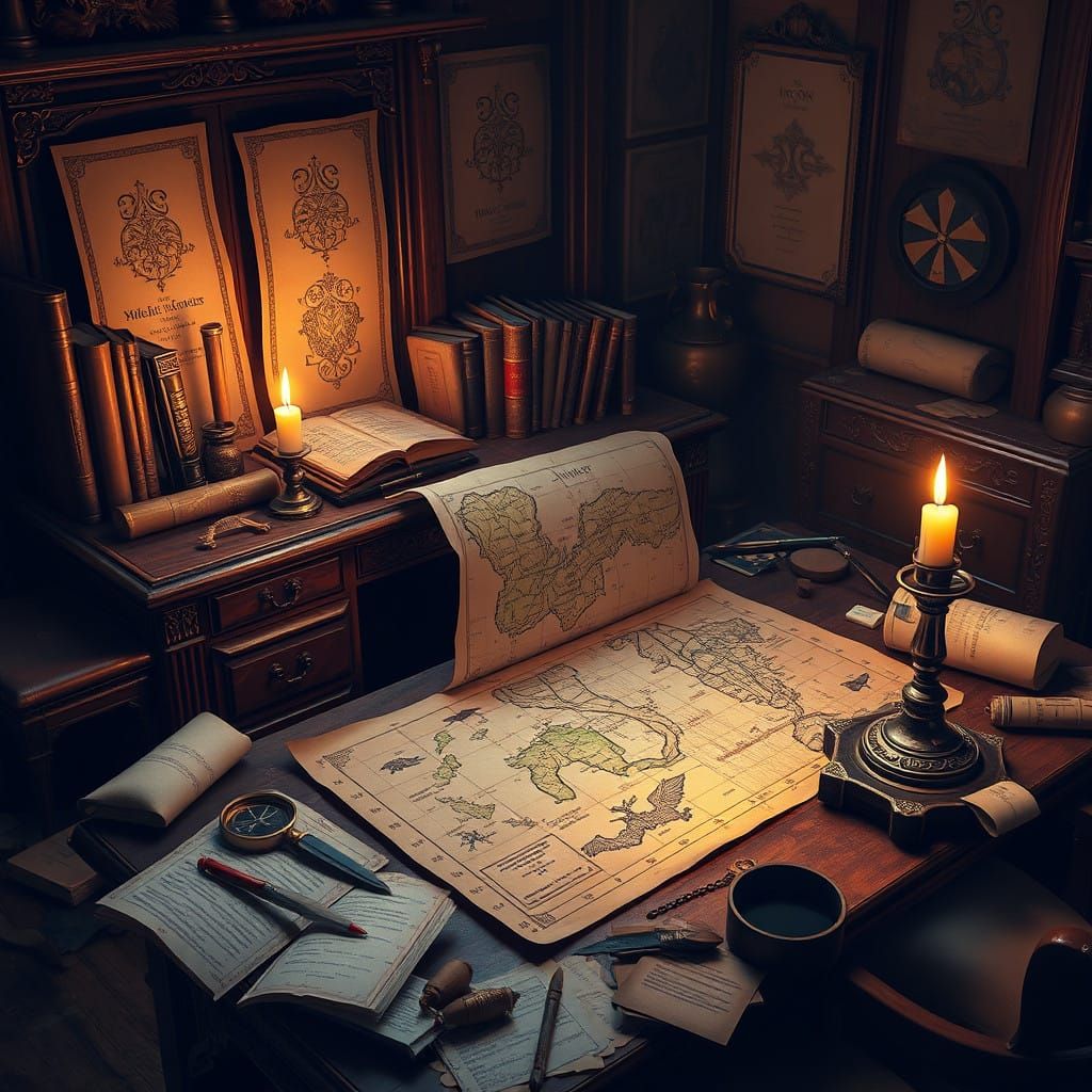 Vintage Studio of Wonder and Discovery