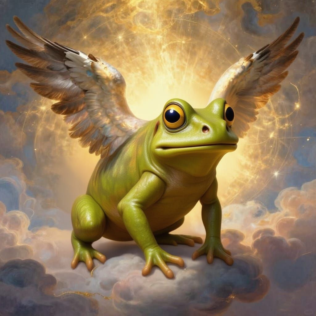 Divine Pig Ascends to Heaven as God