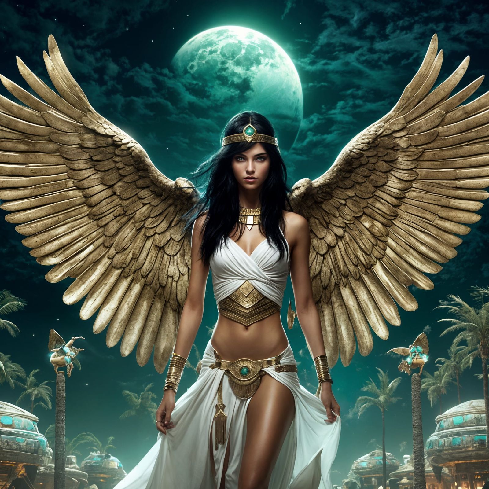 Egyptian Female Angel