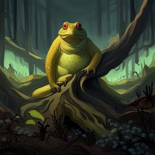 Big froggy...