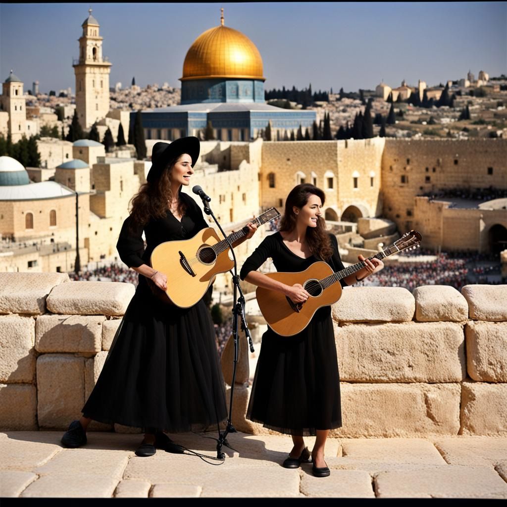 Jerusalem of Gold: Israeli Song in Detailed Matte Painting
