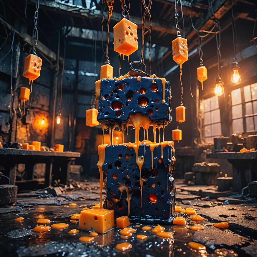 Cheddar Cheese Possessed by Evil Spirit