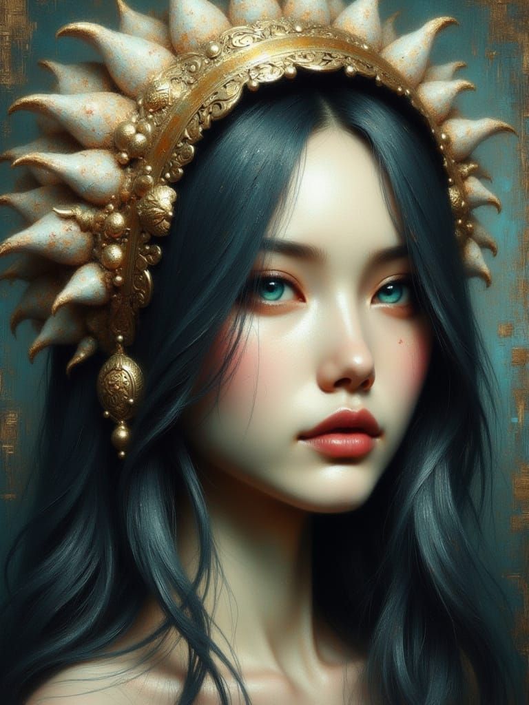 <lora:Grungy Impasto:1.0>