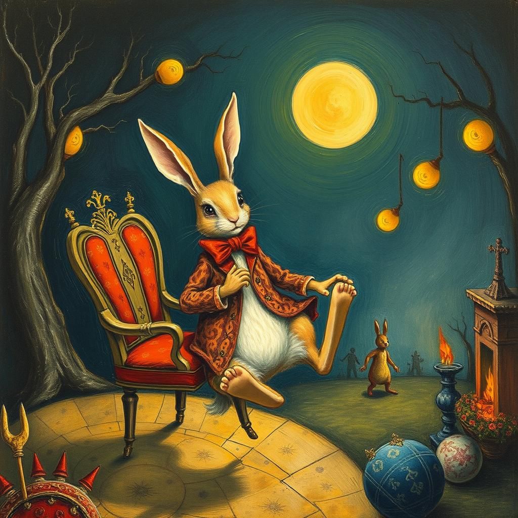 Rabbit Hero in a Surreal Kingdom