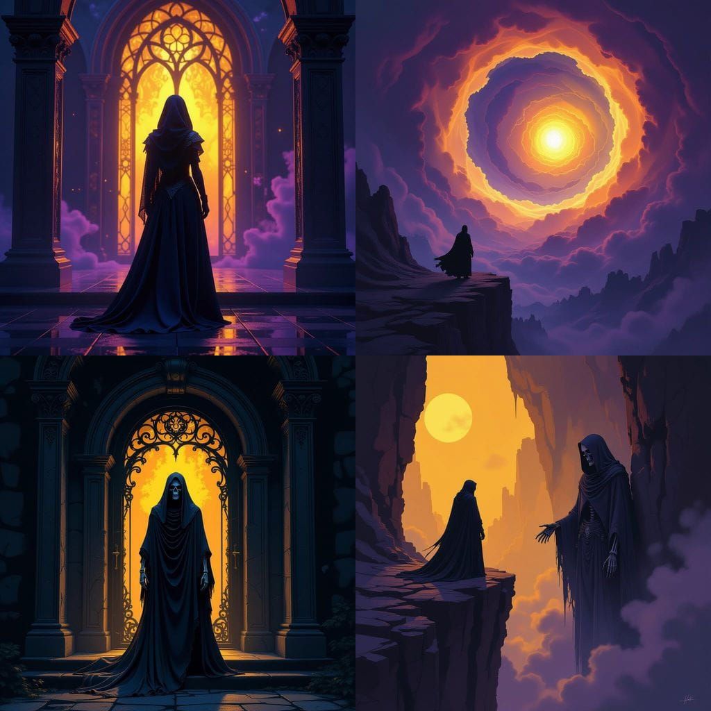 Dark Fantasy Concept Art of Death's Doorstep