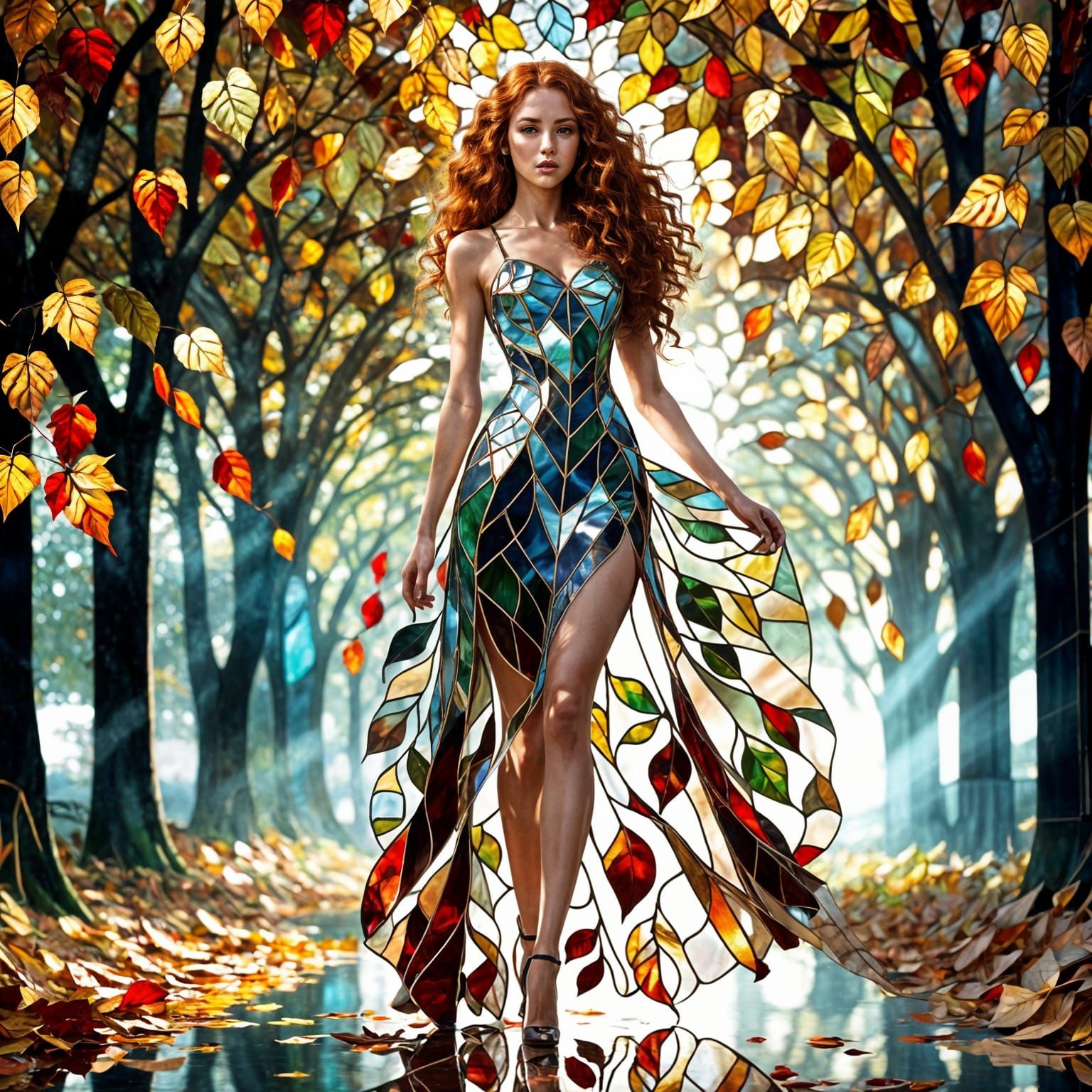 Haute Couture Stained Glass