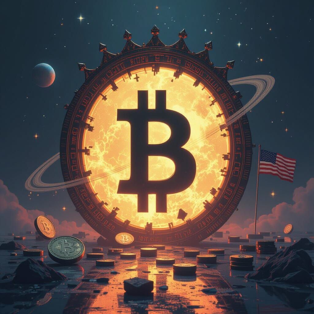 Bitcoin Dominance: A Surreal Crypto Conquest