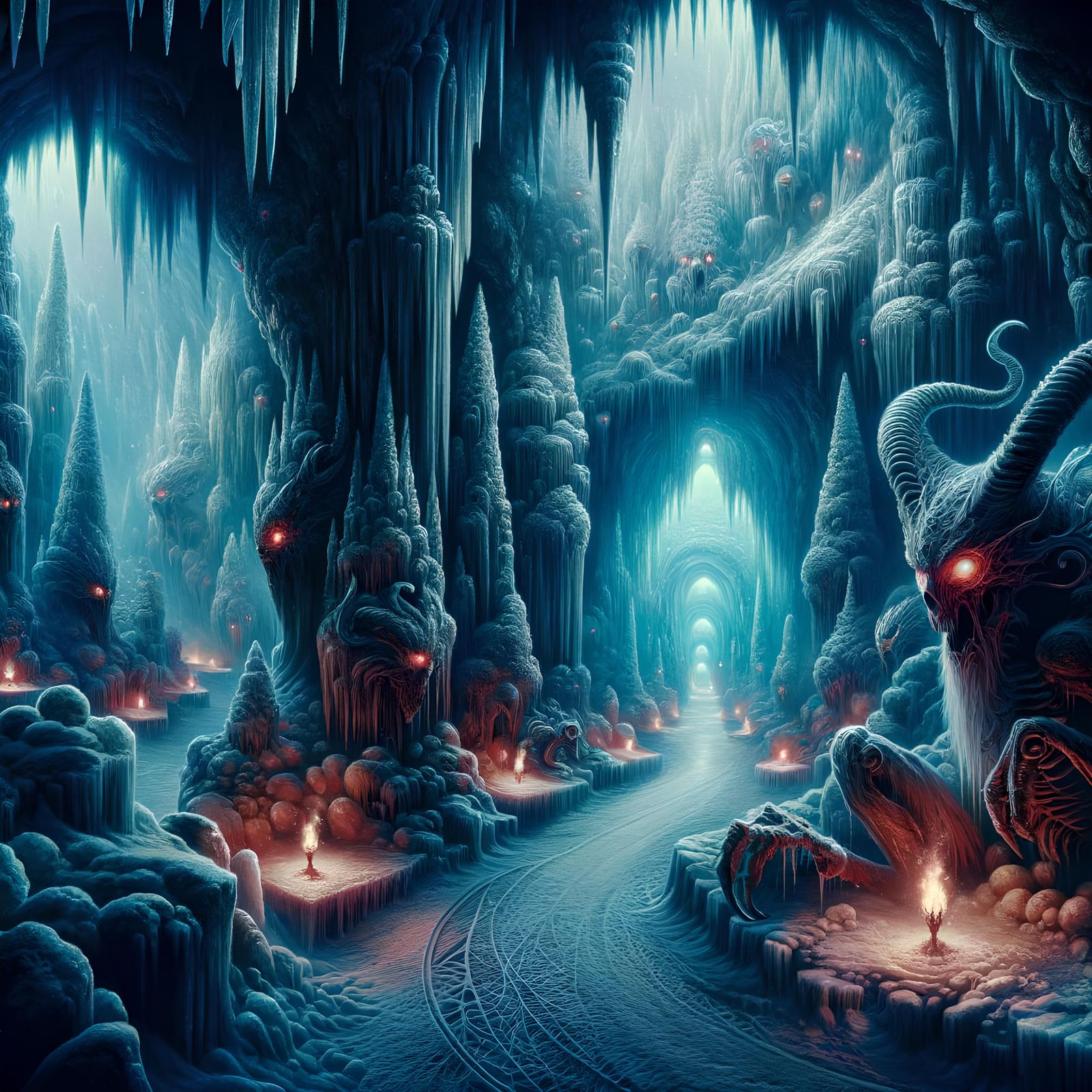 Frozen Nightmares 🌬️