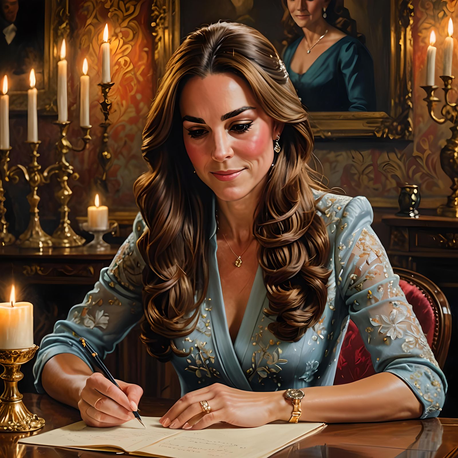 Portrait of Princess Kate Middleton