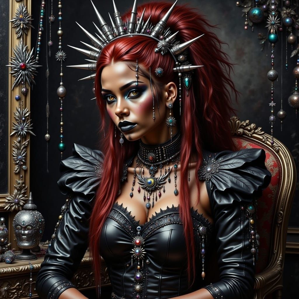 Gothic Goddess in a World of Spikes