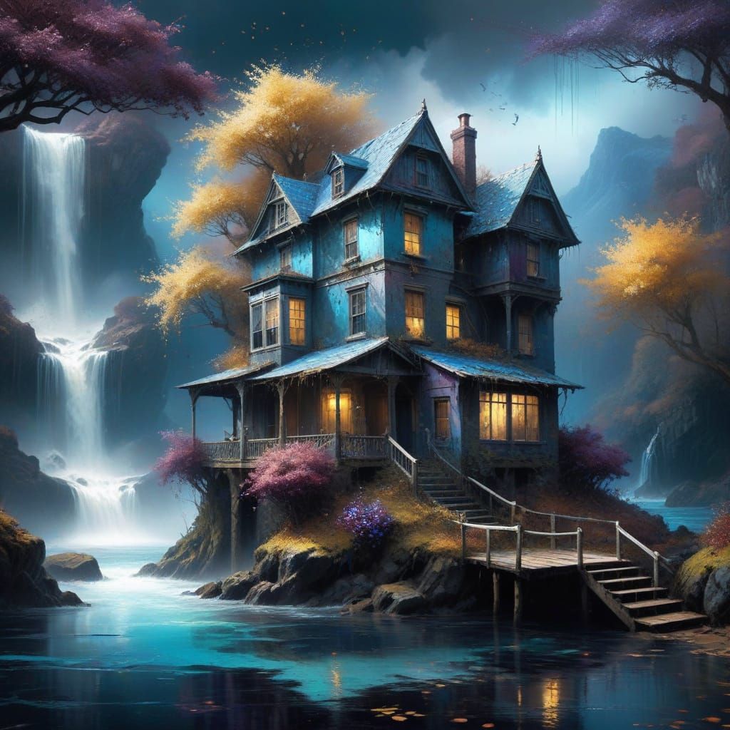 Charming Island Abode in Autumnal Splendor