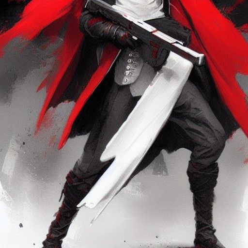 Sinister Devil Hunter with Silver Guns