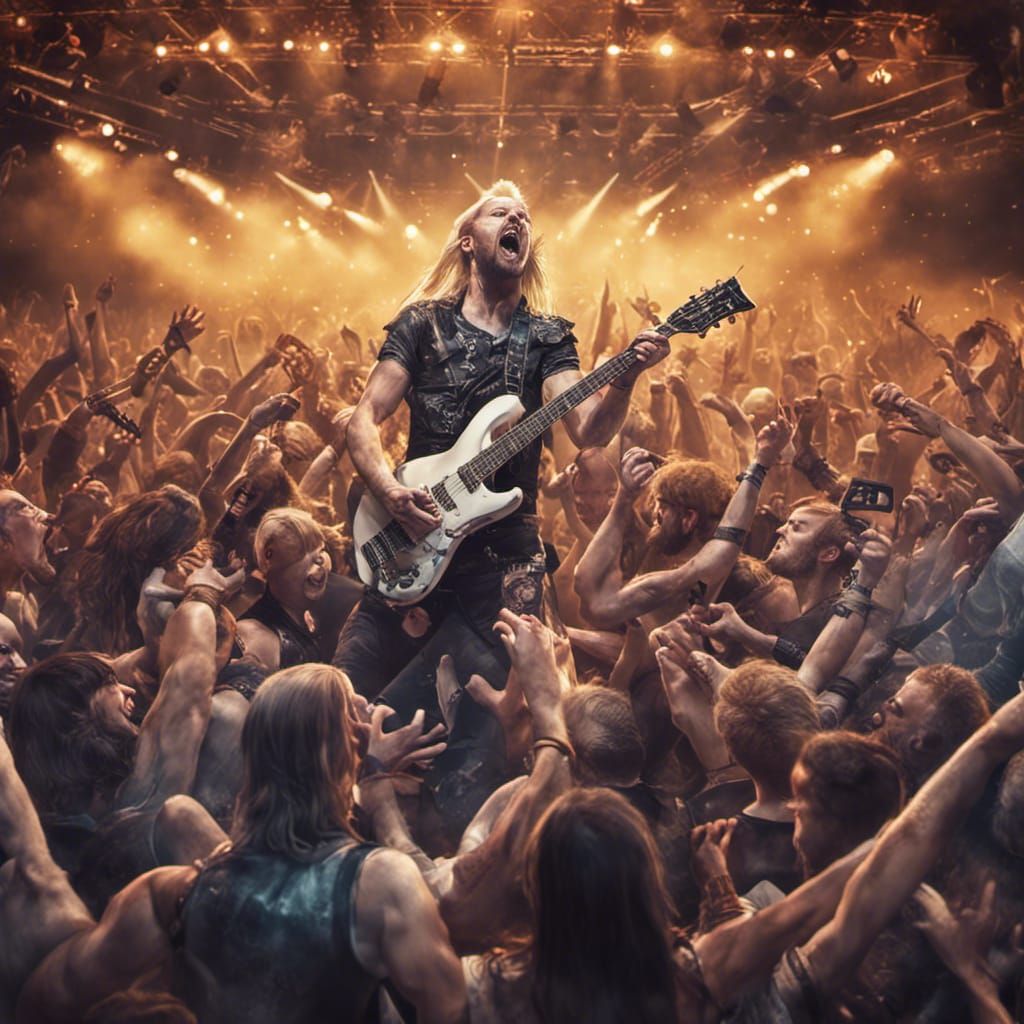 Abba and Sabaton Concert: Hyperrealistic Photography