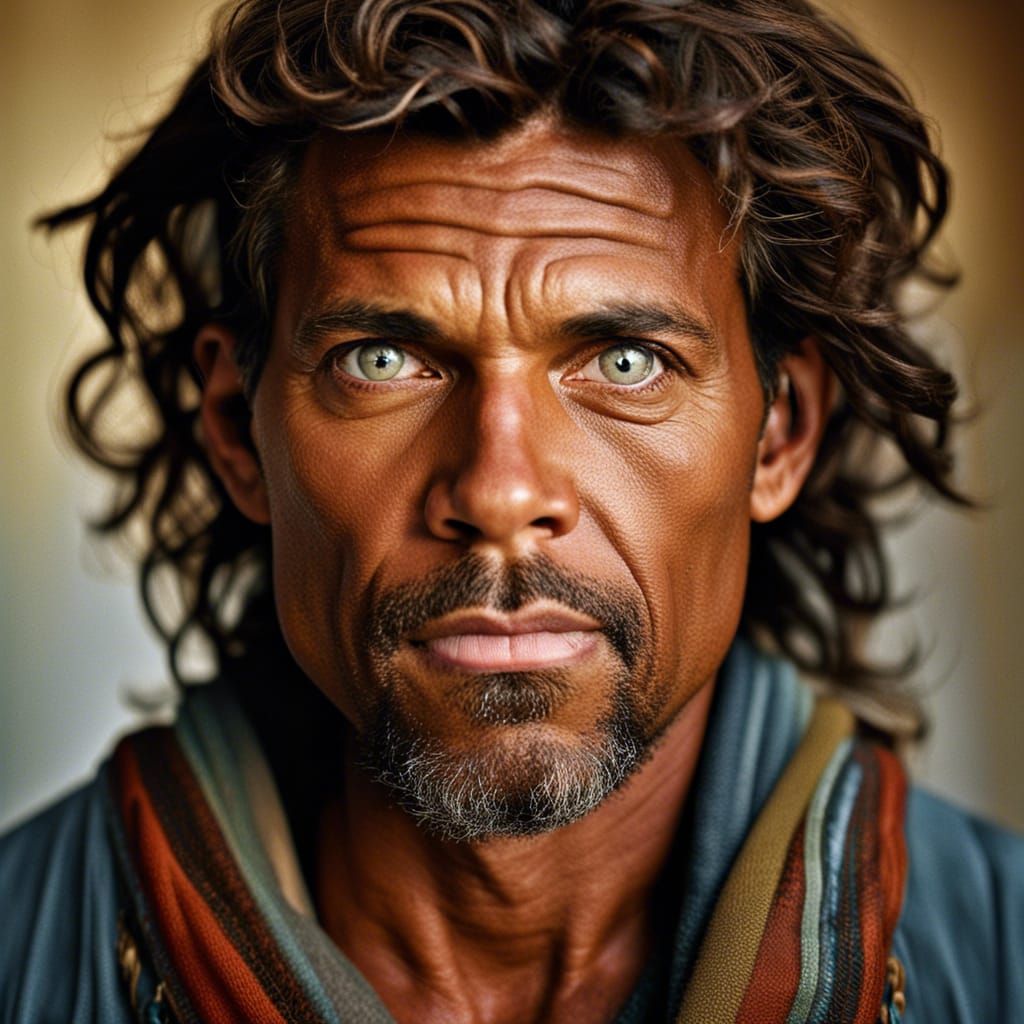 Professional Portrait of a Handsome Blonde Man