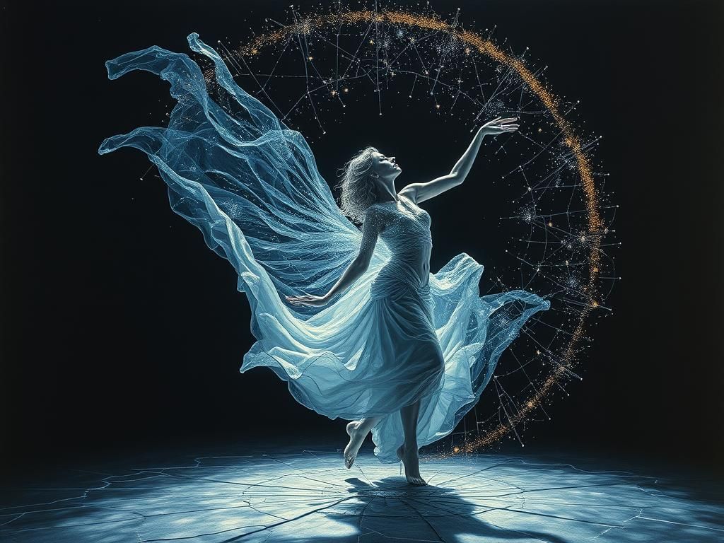 Velvet Painting: Heartache of Joyous Sorrow Dance