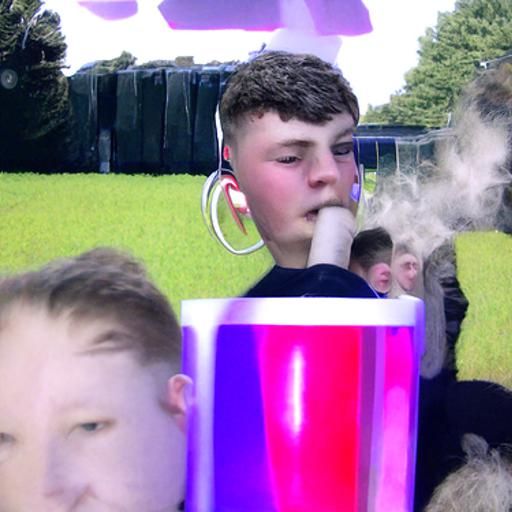 Abstract Sound Wave Visualization