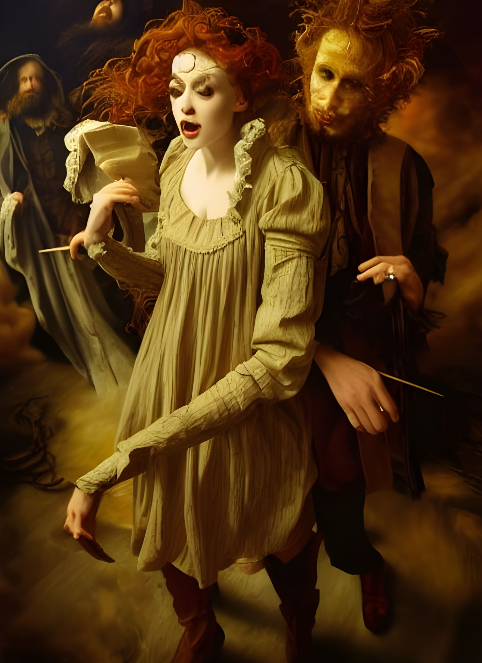 Shakespearean Actors in Dramatic Post-Play Conversation