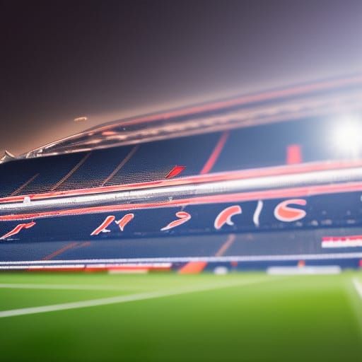 Paris Saint Germain in Professional Photography Style