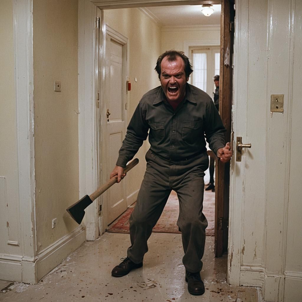 "Here's Johnny" - The Shining