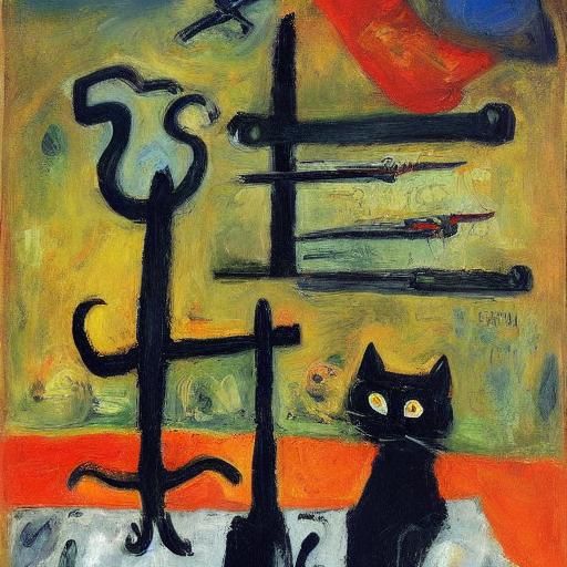 Cat's Aviation Hobby: Expressionist Color Field Mashup