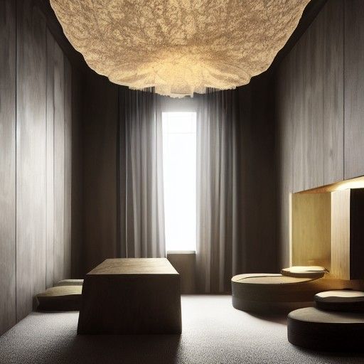 Ethereal Light Illuminates a Room