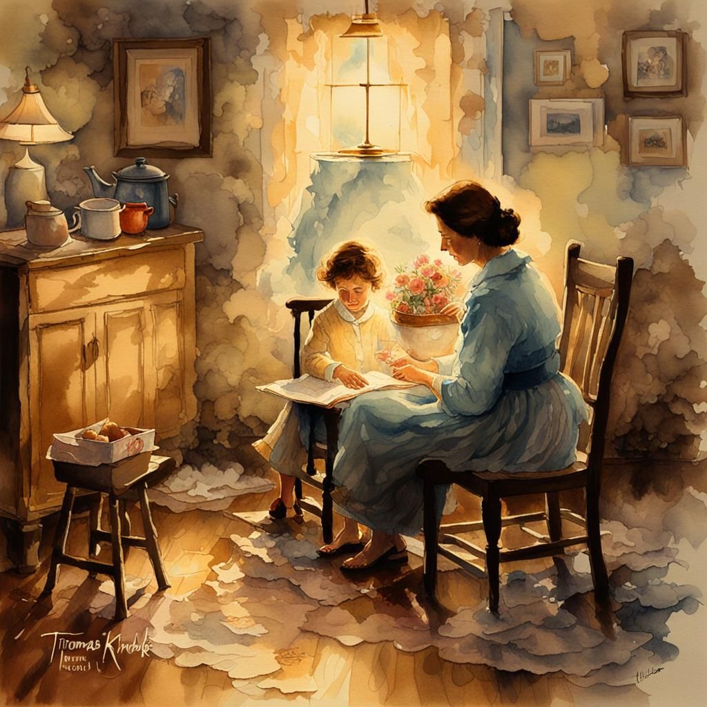 Mother Knows Best in Dreamy, Vintage Style