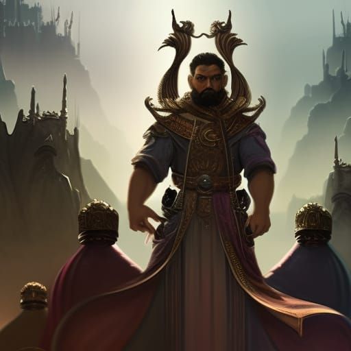 Azhidhak snake on the shoulder