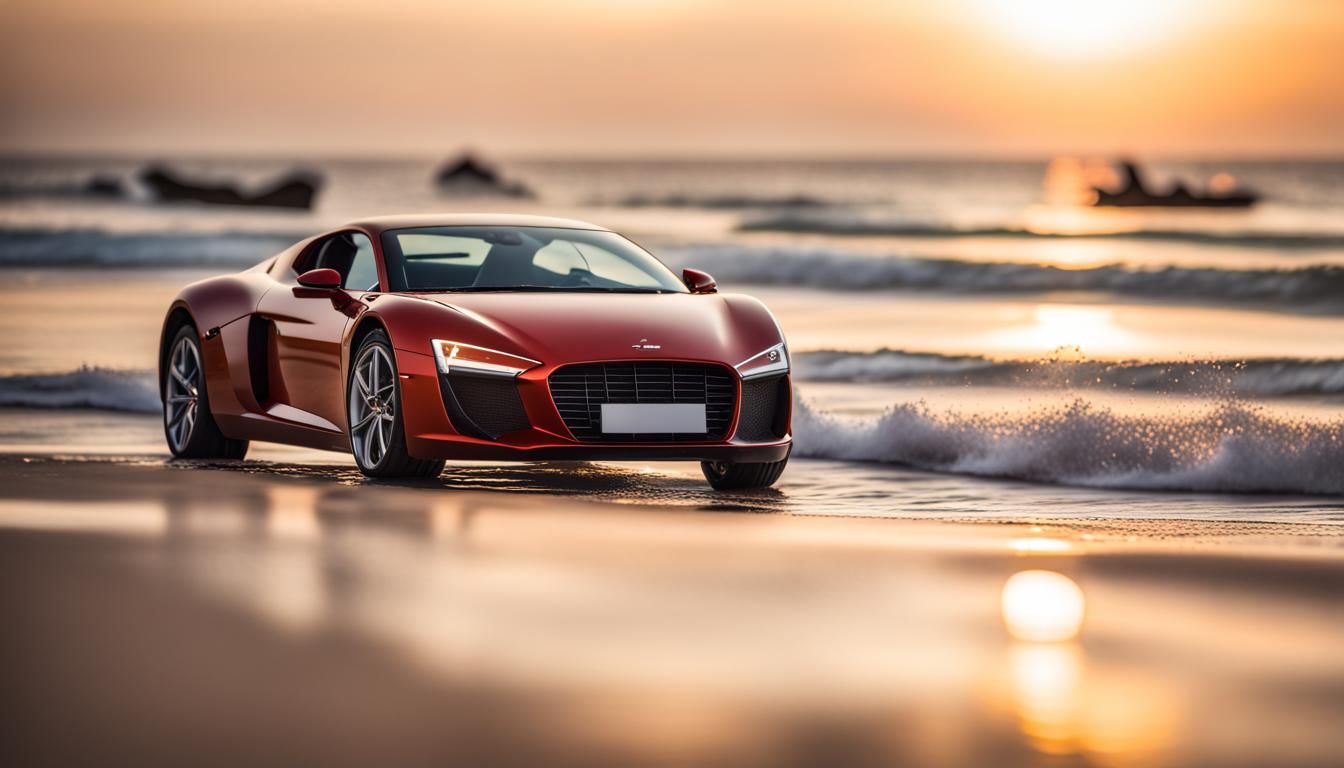 Exotic Beaches and Luxury Cars in Professional Photography