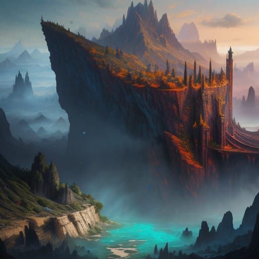 Ethereal Realms of Wonder