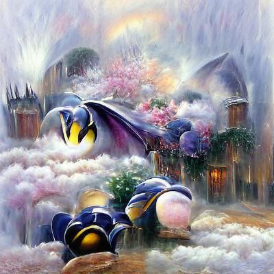 Meta Knight in Ethereal Fantasy Style