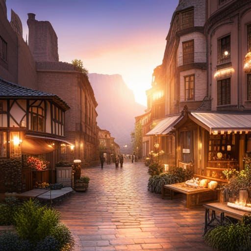 Fantastical Dreams in Detailed Matte Painting