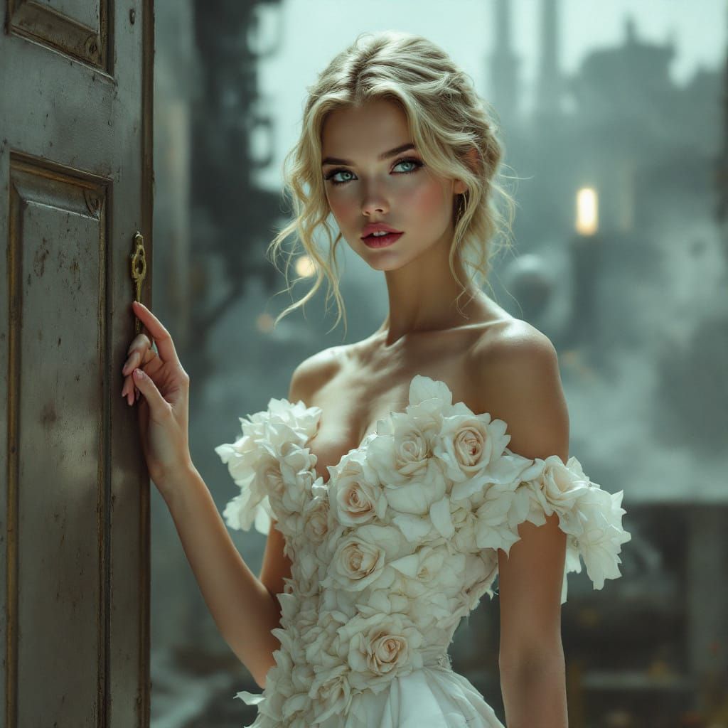 Regal Girl Holds Key to Dystopian World