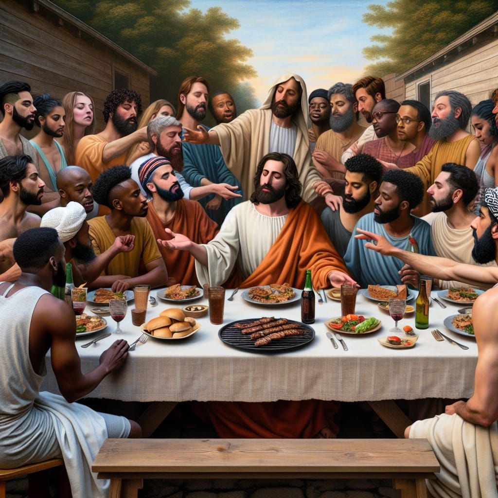 Backyard Barbecue: A Modern Last Supper