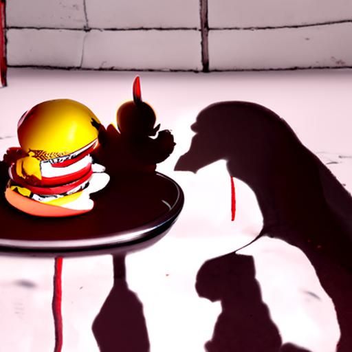 Big Chungus and Ronald McDonald Retro Diner Date