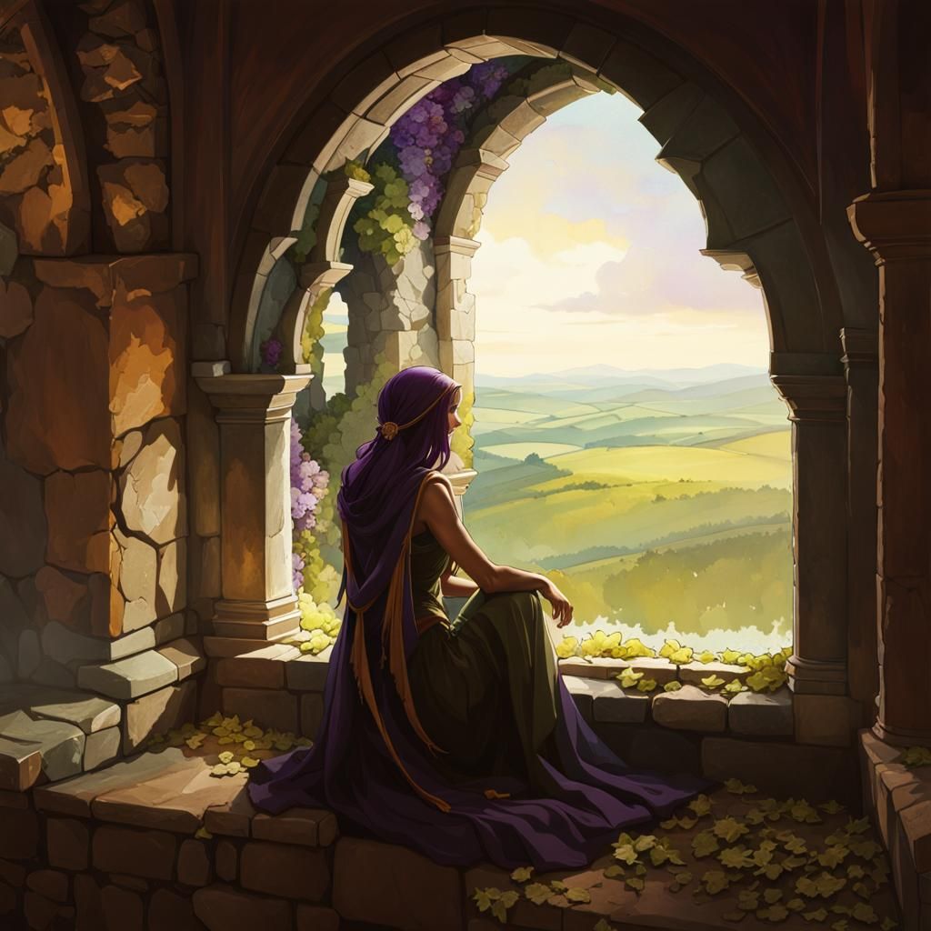 Mourful Window to a Forgotten Realm