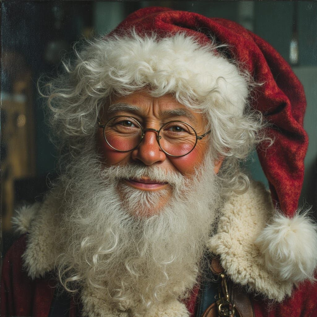 Cool Santa Claus Character Design