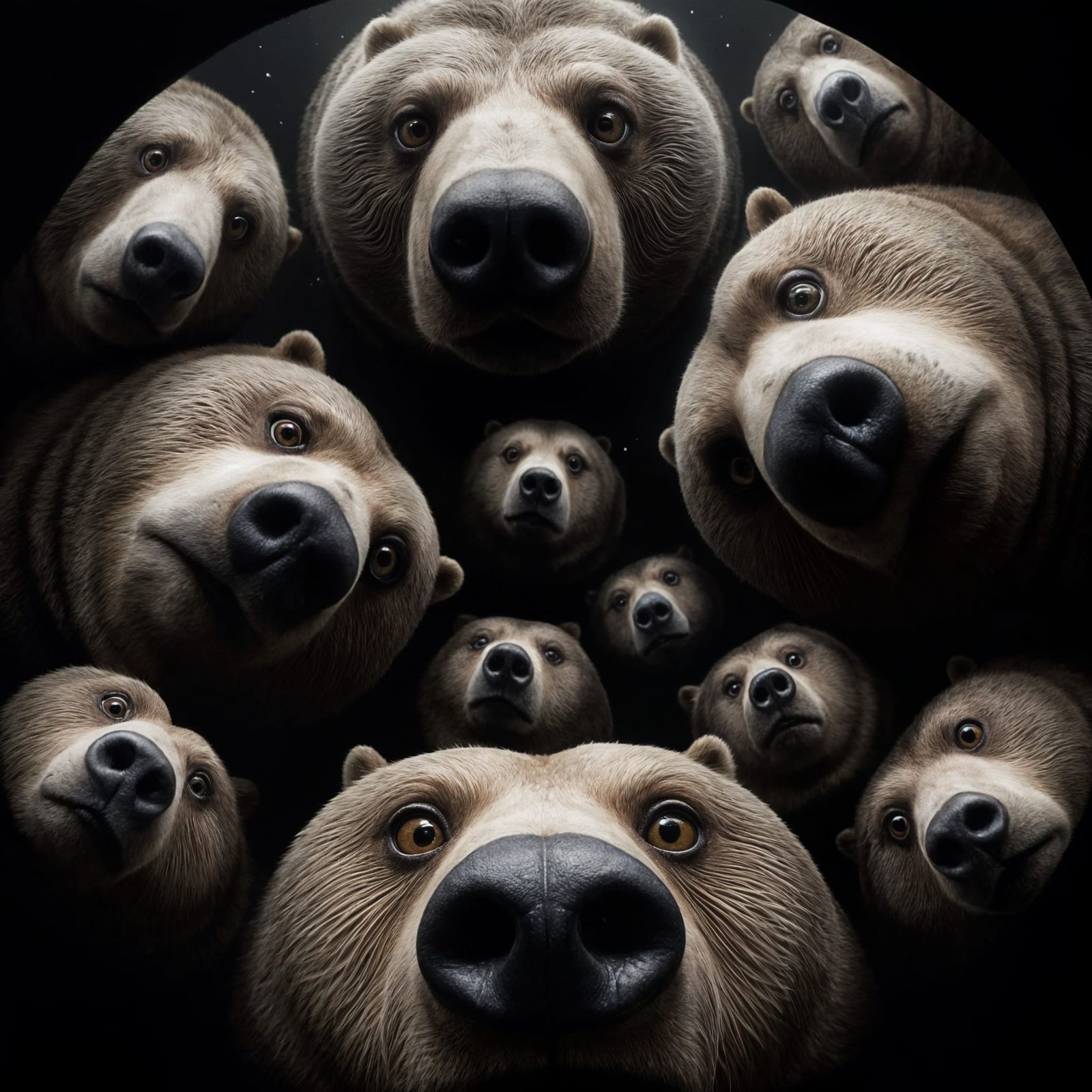 Bears in the Shadows, Fearful of Being Witnessed