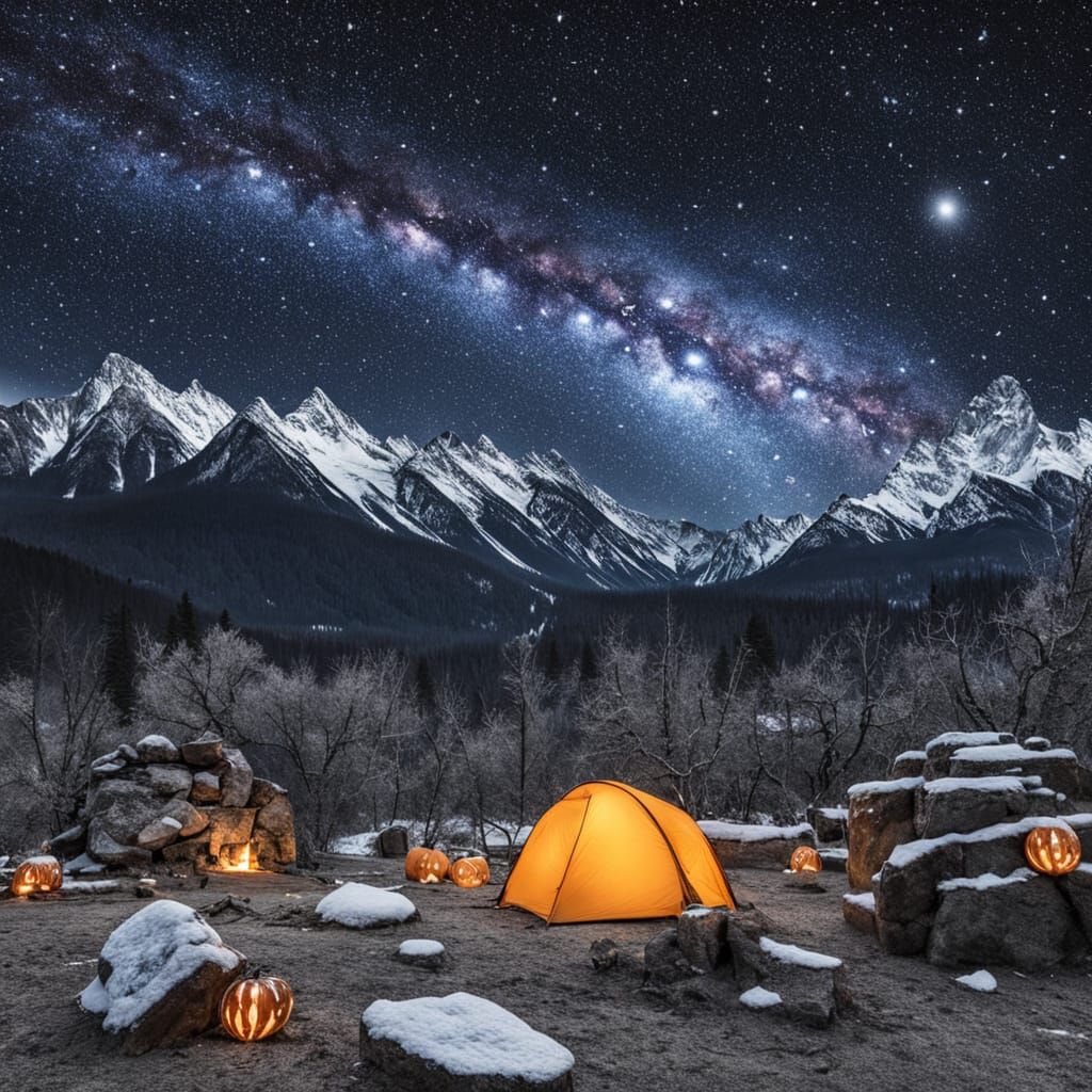 Western Sunset Landscape with Wildlife