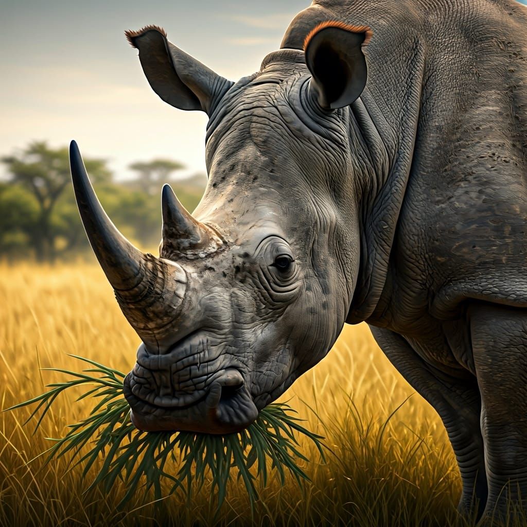 White Rhinoceros.