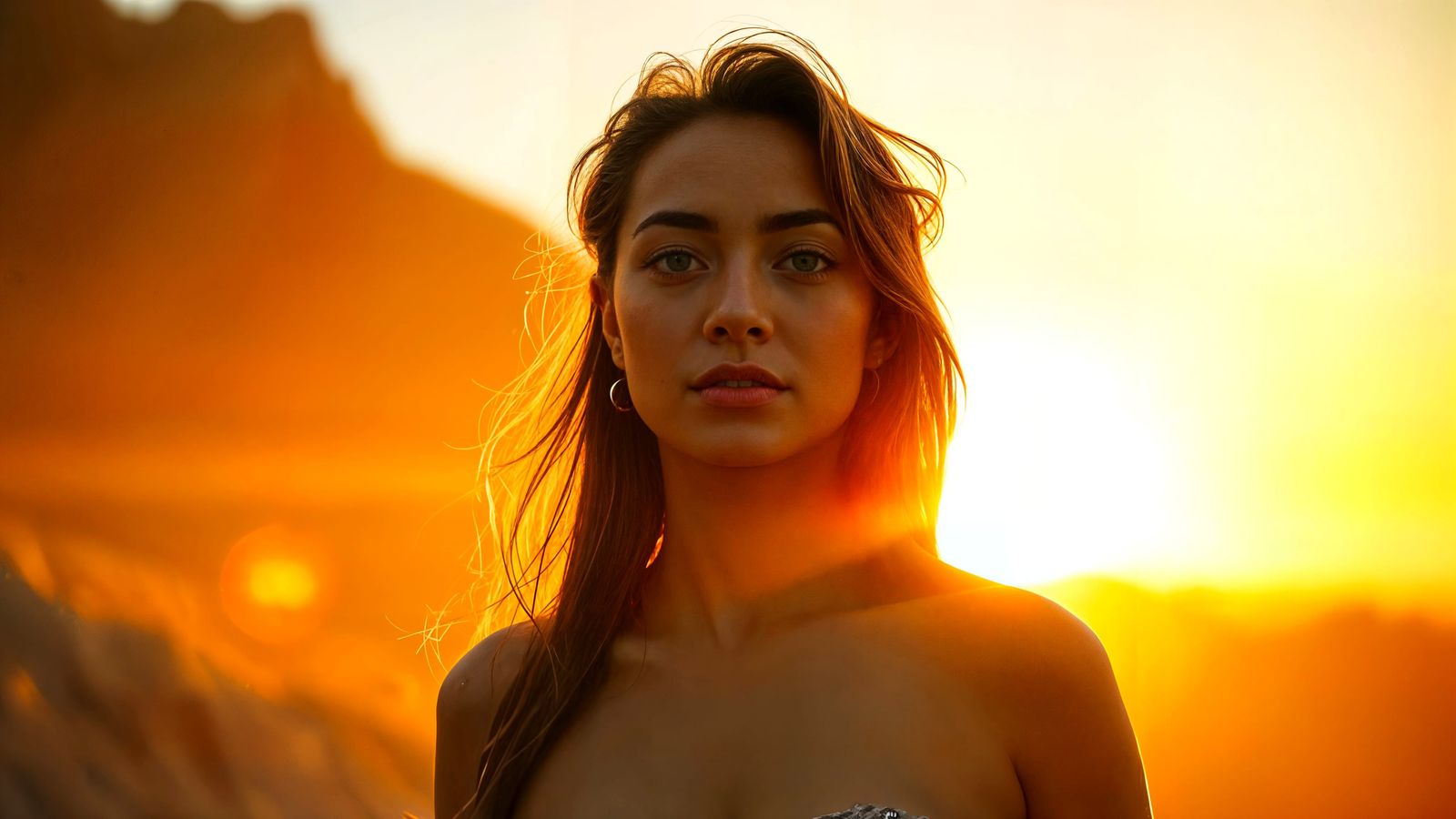 Calm Face After Storm: Cinematic Still