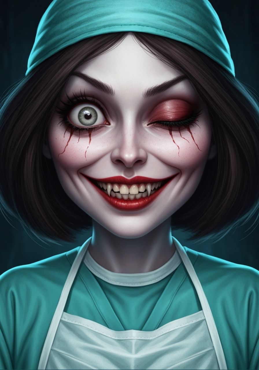 Flirty Ghoul Surgeon: A Disney Horror Masterpiece